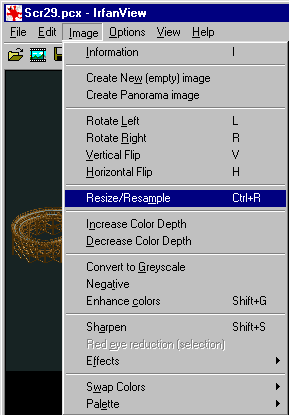 IrfanView Image Resize/Resample